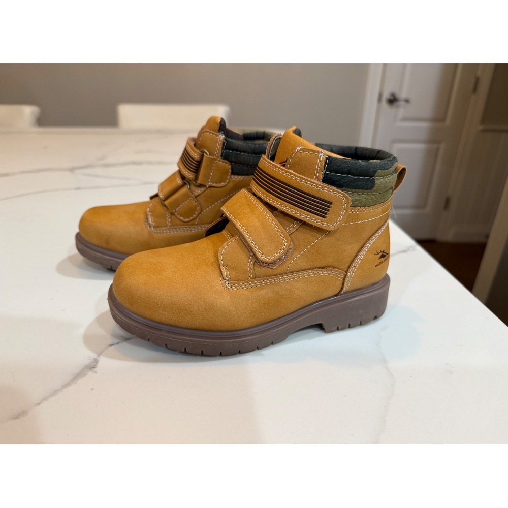 Deer Stags Kids Marker Waterproof Work Boots Wheat Retail $85 Near perfect Cond